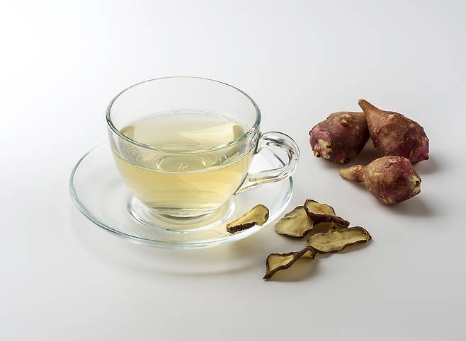 돼지감자차. 클립아트코리아 제공