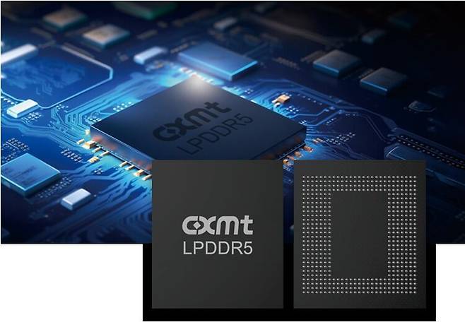 CXMT의 LPDDR5 D램./CXMT 제공