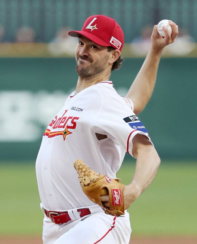 SSG 랜더스 투수 드류 앤더슨./SSG 랜더스