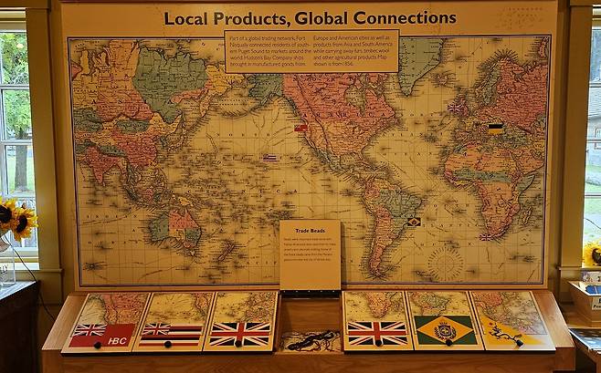 세계로 이어졌던 당시의 거래네트워크 지도 / 손호철 제공