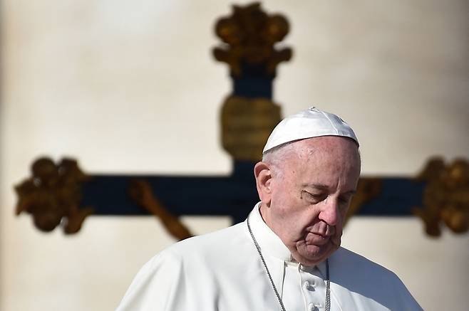 프란치스코 교황. AFP연합뉴스