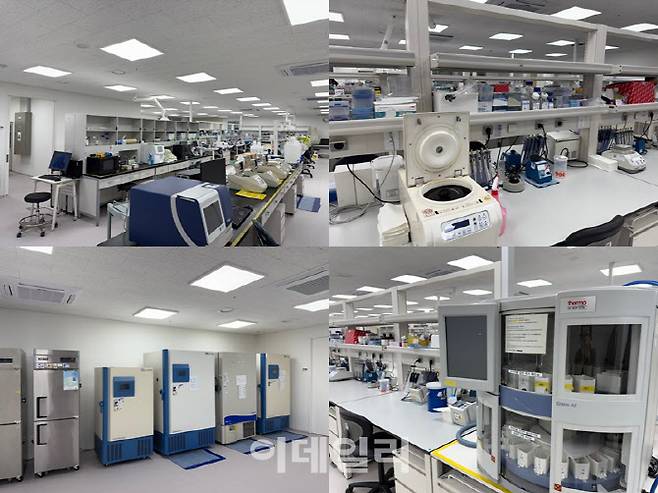 올릭스 R&D센터 주연구실 내부(사진=이데일리 임정요 기자)