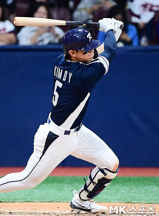 국가대표로 활약할 당시의 김도영. 사진=김영구 기자