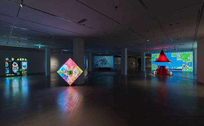 '젊은 모색 2025: 지금, 여기'展 전시 전경. (국립현대미술관 제공)