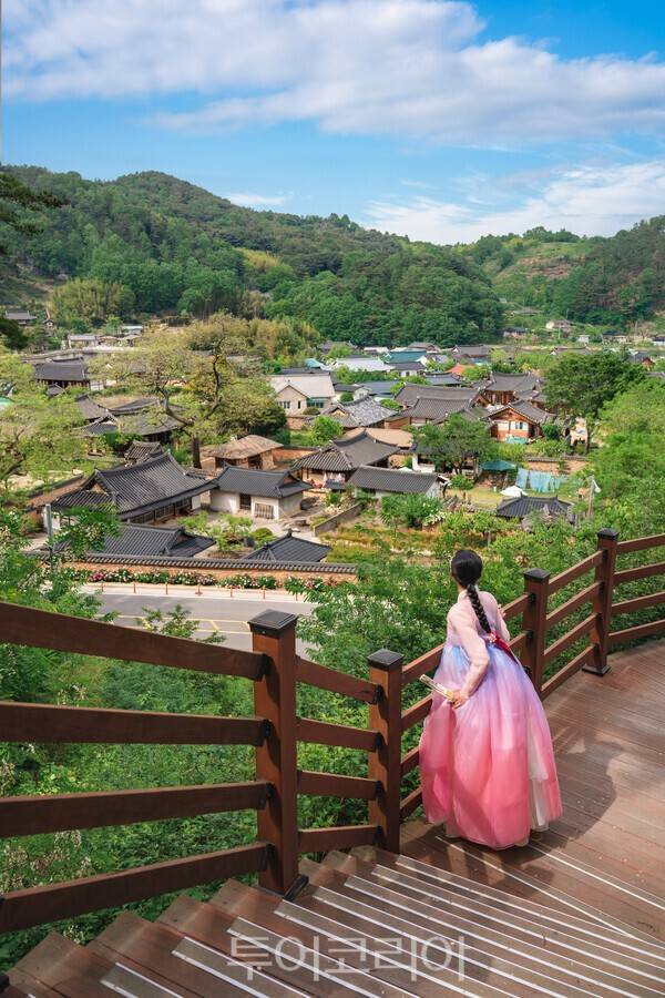 산청 남사예담촌 전경. /사진-경남도