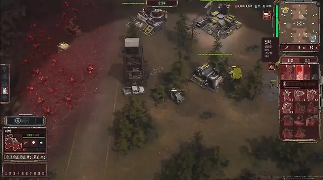 ▲ 으럇 벌...아니 하벅 견제하려는데 손이 꼬였다 일단 튀자