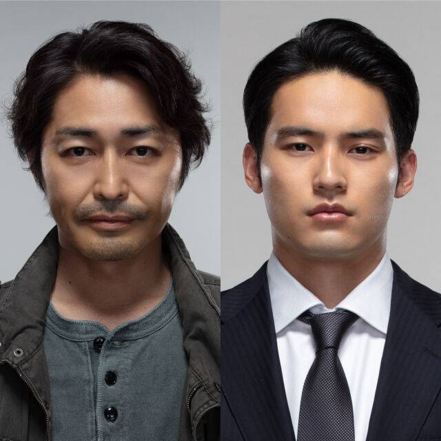 야스다 켄(좌)-미즈카미 코시(우) / WOWOW 제공