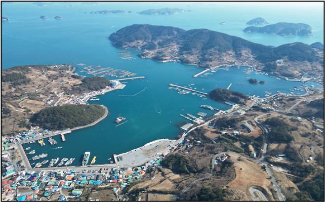 통영 욕지항. 경남도청 제공