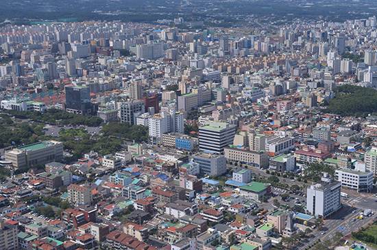 신제주 전경.
