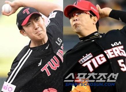 LG 손주영과 KIA 양현종. 스포츠조선DB