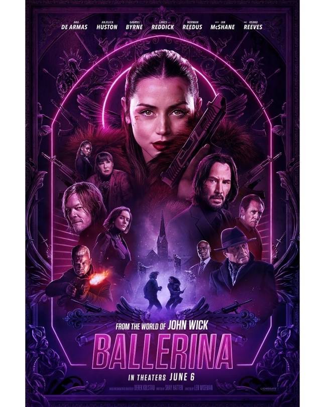 영화 '발레리나' 북미 포스터. 판씨네마㈜