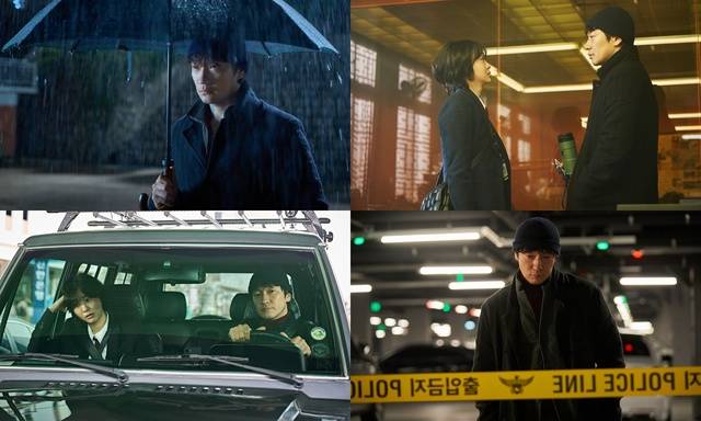 배우 손석구가 '나인 퍼즐'에서 10년 전 살인 사건의 범인을 끝까지 추적하는 형사 한샘 역으로 분한다. /월트디즈니 컴퍼니 코리아