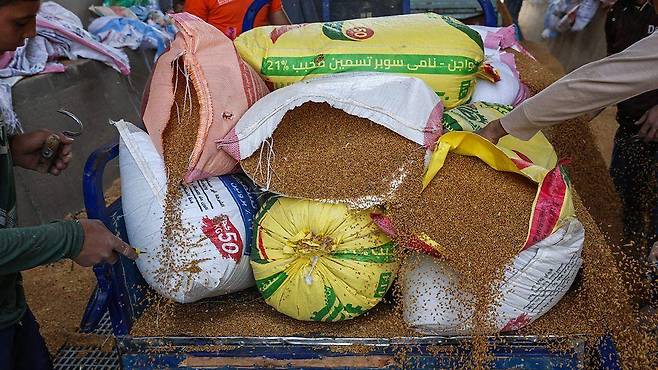 브랜 플레이크는 곡물의 겉껍질인 겨를 포함한 통밀로 만든다