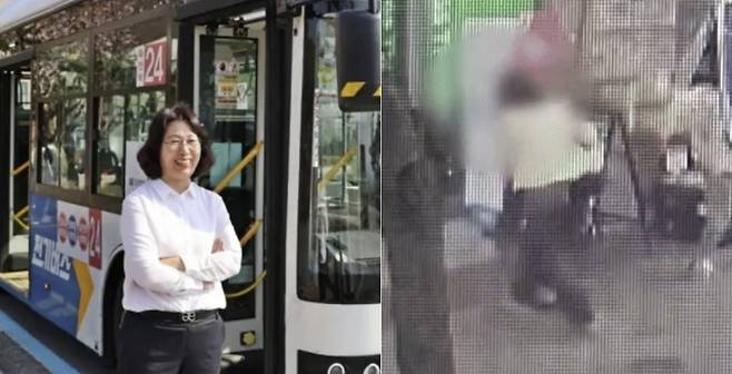 버스기사 이시영씨. 사진 단국대