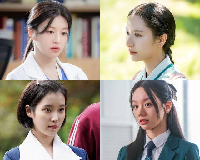 고윤정, 김지연, 혜리, 아이유 (왼쪽 위부터 시계방향). /tvN, SBS, STUDIO X+U, 이담 엔터테인먼트 제공