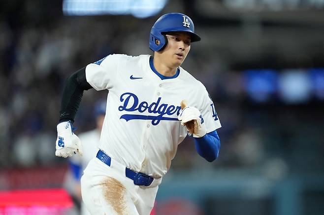 NL 순위 경쟁이 치열하다. 다저스는 투·타 모두에서 오타니가 필요하다. 사진 | AFP 연합뉴스