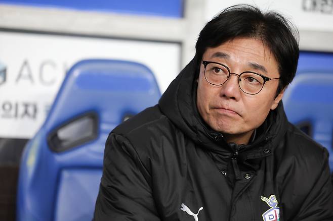 울산문수축구경기장/ K리그1/ 울산HDFC vs 대전하나시티즌/ 대전 황선홍 감독/ 사진 김정수