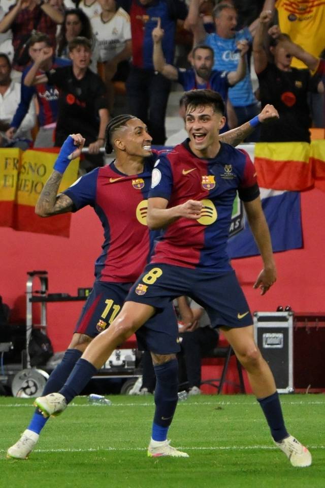 바르셀로나가 11년 만에 열린 ‘엘 클라시코’ 코파 델 레이 파이널에서 웃었다. 사진=EPA=연합뉴스