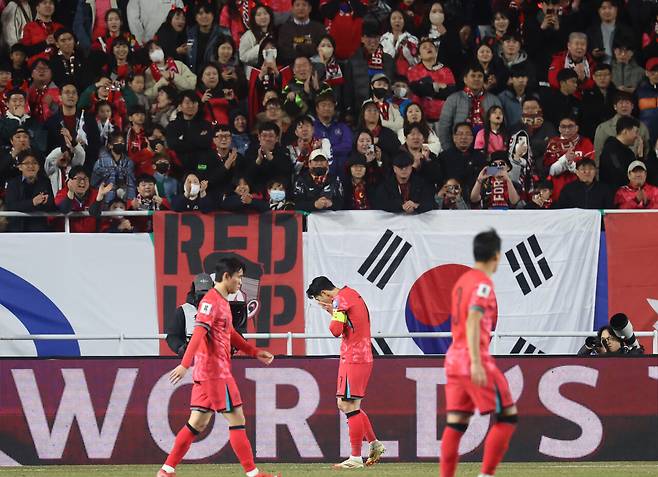 3월25일 수원월드컵경기장에서 2026 북중미월드컵 아시아 3차 예선 한국과 요르단의 경기가 열렸다. ⓒ연합뉴스