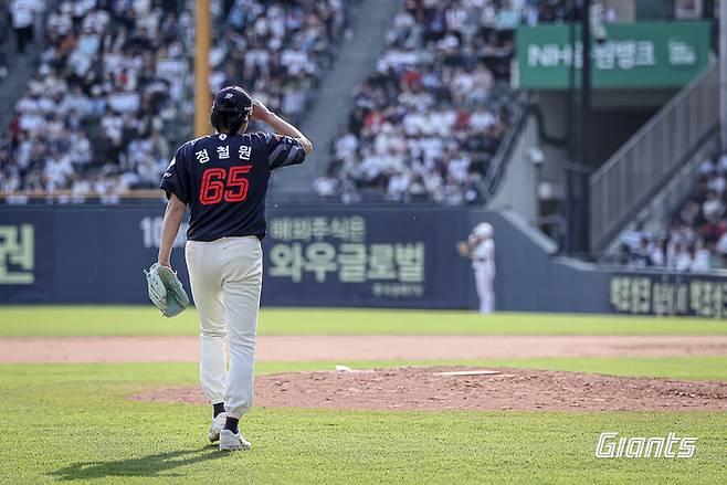 ▲ 롯데 정철원 ⓒ 롯데 자이언츠