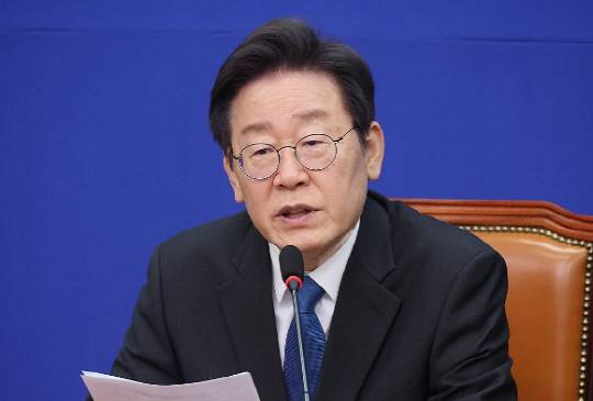 이재명 더불어민주당 대선 후보. 연합뉴스.