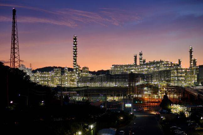 에쓰오일 석유화학시설(ODC) 전경. ⓒ에쓰오일