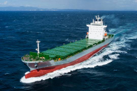 HD현대미포가 2022년 인도한 1600TEU급 컨테이너선. HD한국조선해양 제공