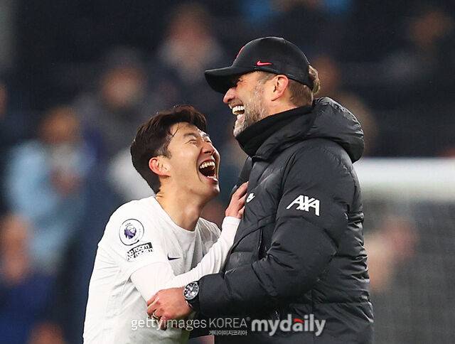 손흥민과 클롭 감독/게티이미지코리아