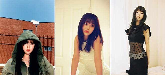 트와이스 정연, 지효, 채영 /사진제공=JYP엔터테인먼트