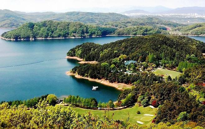 청남대 전경. 충북도 제공. 재판매 및 DB금지.