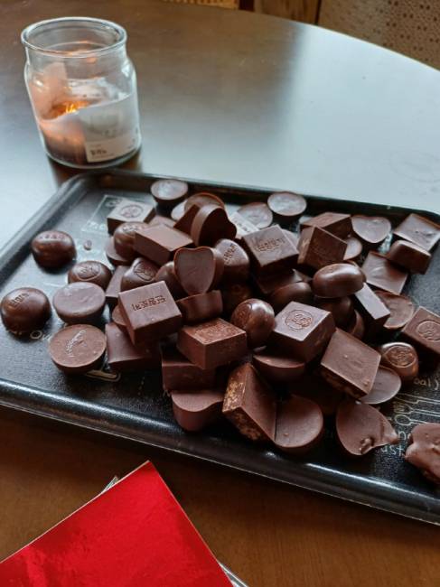 단향토끼 초콜릿