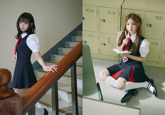 유니스 진현주(왼쪽), 오윤아. 사진 | F&F엔터테인먼트