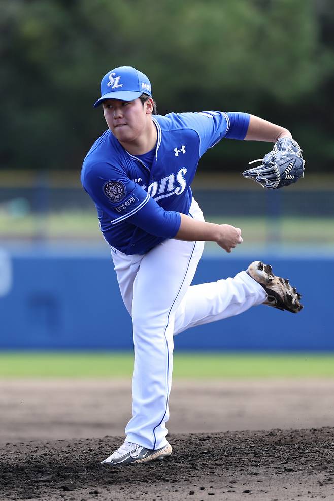 정민성. 사진제공=삼성 라이온즈