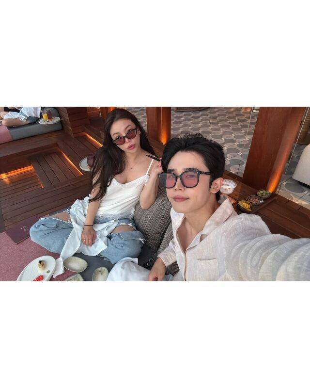 가수 에일리와 배우 출신 사업가 최시훈/에일리 소셜미디어