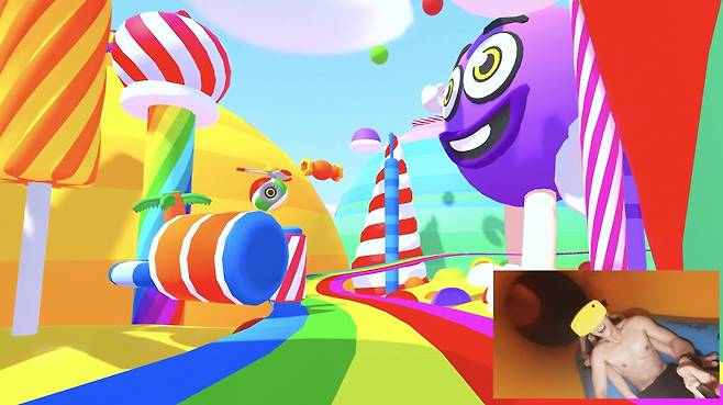 하이원워터월드, VR슬라이드 중 ‘캔디랜드’ 콘텐츠