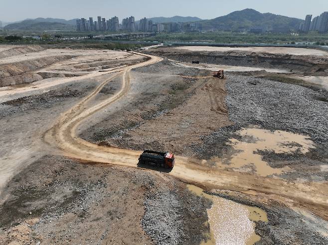 세종시 세종동 국회세종의사당 건립 예정 부지 모습. 연합뉴스