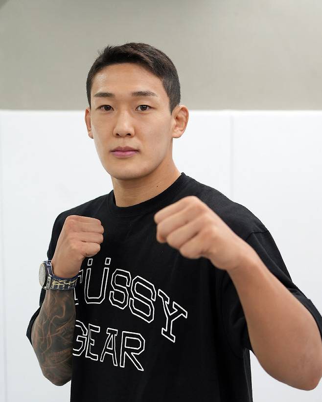 역대 25번째 UFC 한국인 파이터로 주목받는 유주상. 사진=UFC