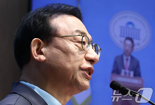 이정현 전 새누리당 대표. 2025.4.8/뉴스1 ⓒ News1 김민지 기자