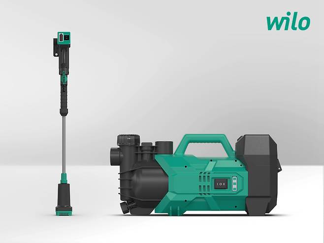 충전식 무선 펌프 '윌로 코드프리(Wilo-CORD FREE)'
