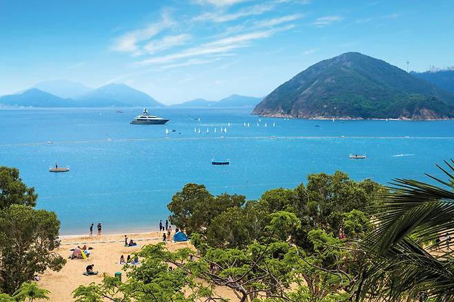 가족 단위 여행객에게 유명한 해변 리펄스베이 / 사진=홍콩관광청