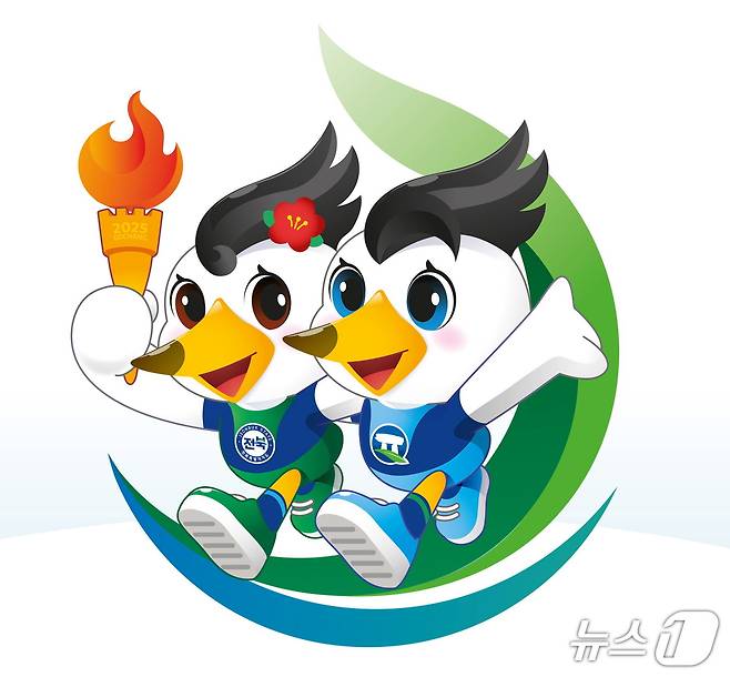 제62회 전북특별자치도 도민체전 마스코트 뿔제비갈매기(고창군 제공, 재판매 및 DB금지)