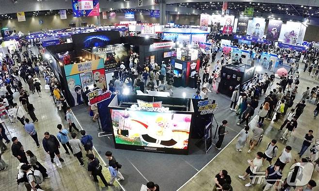 지난해 킨텍스에서 열린 '2024 플레이 엑스포' 행사장 모습. (킨텍스 제공, 재판매 및 DB금지)