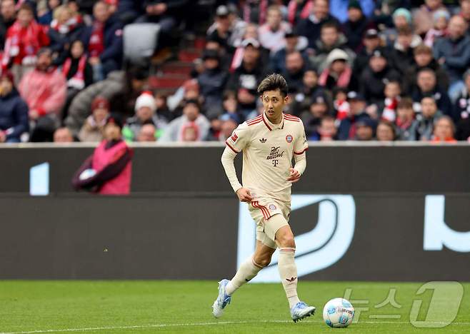 바이에른 뮌헨의 이토 히로키. ⓒ AFP=뉴스1