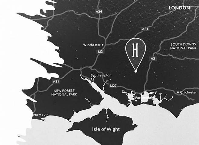 잉글랜드 남동부의 햄프셔(Hampshire)주 햄블던(Hambledon)에 자리잡은 '햄블던 빈야드(Hambledon Vineyard)'.