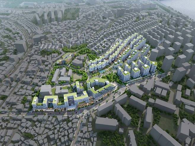 서울 용산구 한남2구역 재개발 조감도.ⓒ서울시