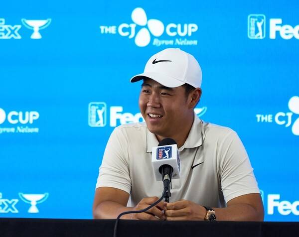 2025년 미국프로골프(PGA) 투어 더 CJ컵 바이런 넬슨 대회에 출전하는 김주형 프로. 사진제공=CJ그룹