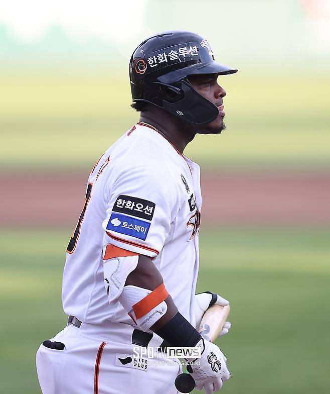 ▲ 한화 이글스 시절 요나단 페라자 ⓒ곽혜미 기자