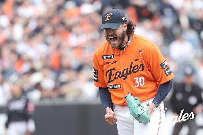 한화의 상승세 이끄는 폰세.한화이글스 제공