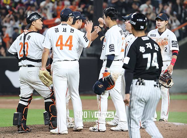 ▲ 김경문 한화 감독은 지금까지의 성과보다는 앞으로가 더 중요하다고 강조했다 ⓒ곽혜미 기자