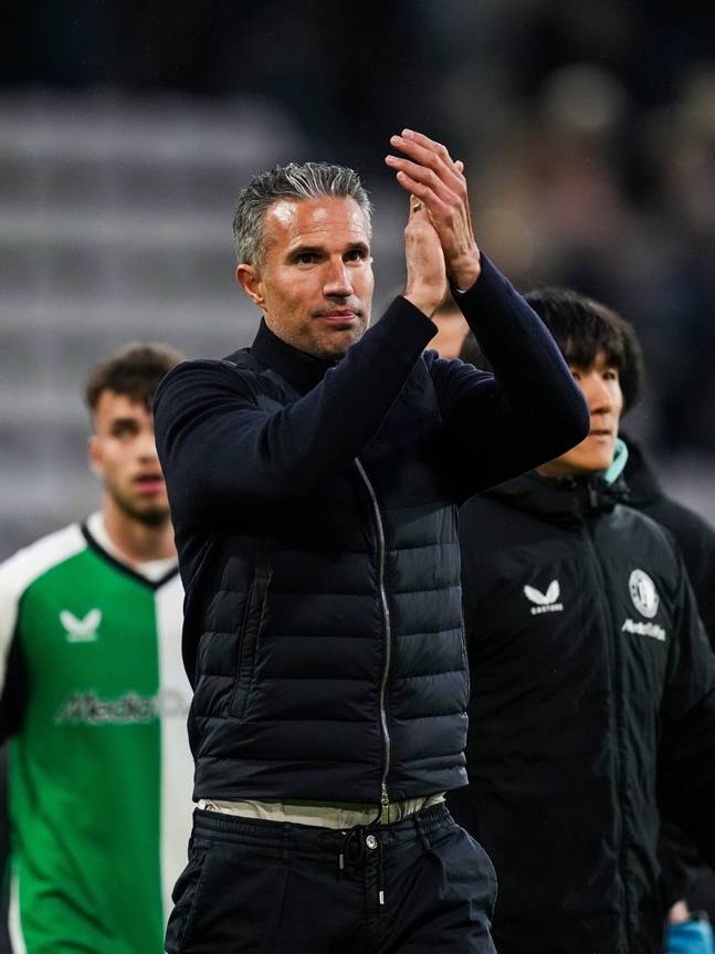 반 페르시 페예노르트 감독. /사진=페예노르트 공식 SNS